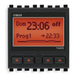 

20448 Часы-программатор на 1 канал Vimar Eikon, Eikon Total Look 20448