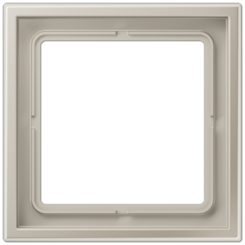 LSZES981BF Рамка LS ZERO Нержавеющая сталь 1-постовая Jung фото