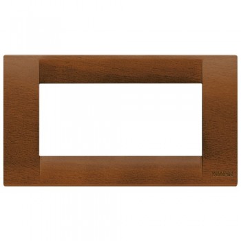 16734.55 Рамка Idea Classica Орех 4 модуля Vimar фото