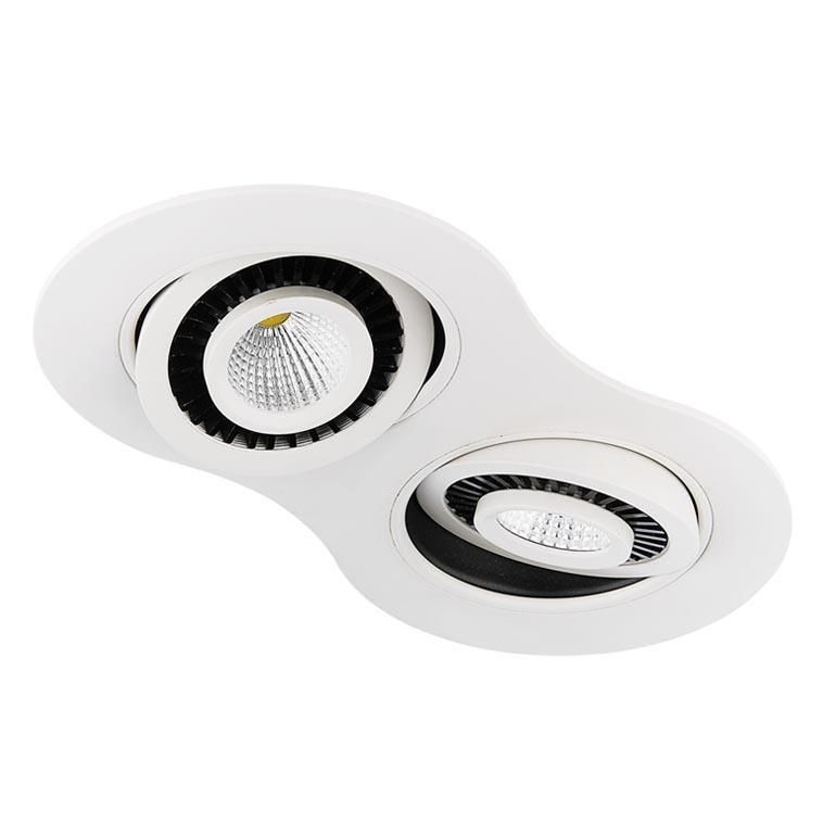

Встраиваемый светильник Ambrella light Techno Led S505/2 W, Белый, Techno Led S505/2 W