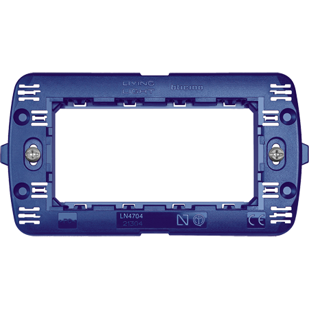 

LN4704 LivingLight Суппорт 4 модуля Bticino, LivingLight Air LN4704