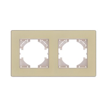 Рамка 2-кратная золотой Kollinger Eleganz Acryl EA2GD фото