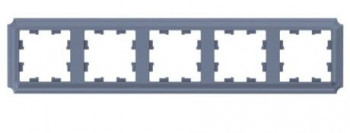 5-постовая рамка, цвет грифель Systeme Electric (Schneider Electric) AtlasDesign Antique ATN100705 фото