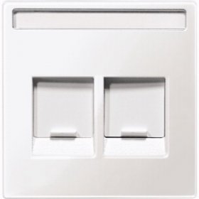 

MTN4564-0319 Центр.плата для модул.штепсел.раз-в,2 пост.белый Merten, M-Smart MTN4564-0319