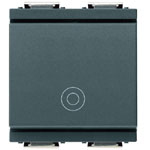 

17010.G Кнопка 1p no 10a 2m серая Vimar Idea, Idea Rondo 17010.G