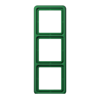 CD583GN Рамка CD 500 Зеленый 3-постовая Jung фото
