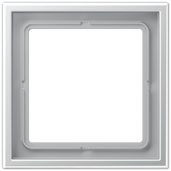 LSZAL981BF Рамка LS ZERO Алюминий 1-постовая Jung фото