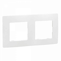 2700627-108 Накладка декоративная на рамку базовую, 2 поста, Simon 27 Play, прозрачный фото