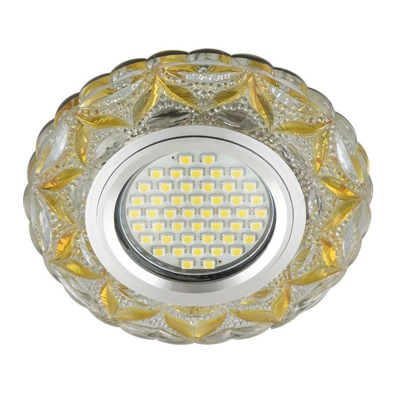 

Встраиваемый светильник Fametto Luciole DLS-L149 Gu5.3 Glassy/Light Gold, Жёлтый, Luciole 149 DLS-L149 Gu5.3 Glassy/Light Gold