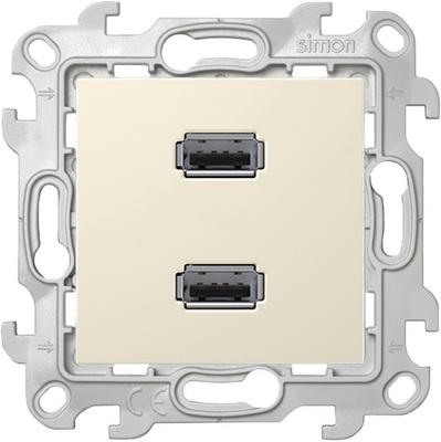 

2411090-031 Коннектор 2хUSB, сл кость Simon 24, 2411090-031