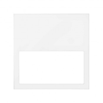 Рамка Simon 100 Белый матовый, 1 пост, 10001610-230 фото