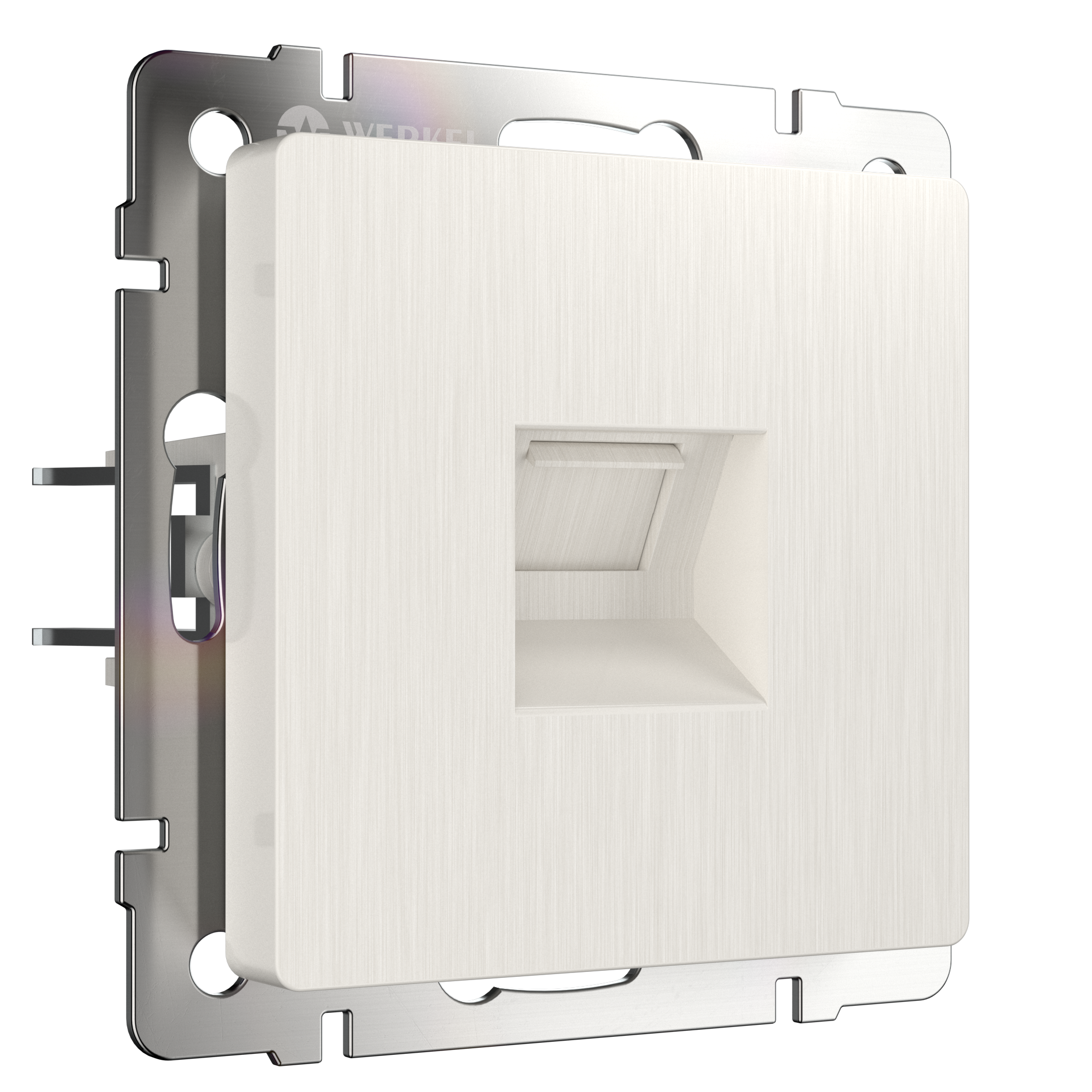 

WL13-RJ-11 Телефонная розетка RJ-11 (перламутровый рифленый) Antik Werkel a040903, Antik WL13-RJ-11 a040903