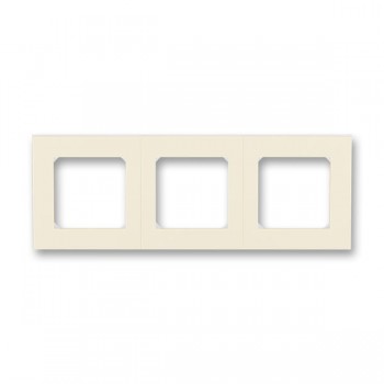 3901H-A05030 17W Рамка ABB Levit  Слоновая кость / Белый 3-постовая 2CHH015030A6017 фото