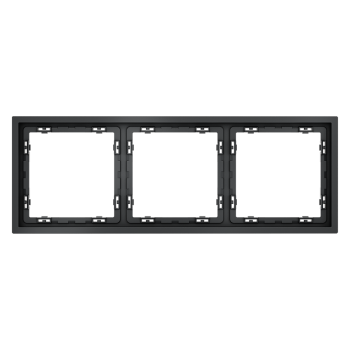 Рамка на 3 поста, графит Voltum S70 VLS100307 фото