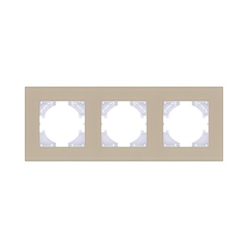 Рамка 3-кратная стекло золотой Kollinger Reflex MG RM3GD фото