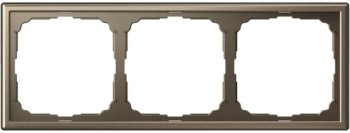 Рамка трёхпостовая Мокко Systeme Electric (Schneider Electric) Art Gallery GAL000603 фото