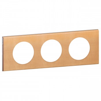 069213 Рамка Celiane Дерево Клен 3-постовая Legrand фото