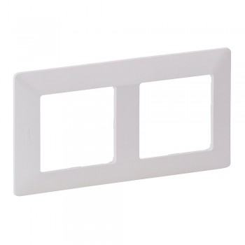 754002 Рамка Valena Life Белый 2-постовая Legrand фото