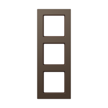 A5583BFMO Рамка A550 мокко 3-постовая Jung фото