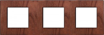 37803032 Рамка F37 Табак 3-постовая Fontini фото