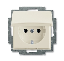 

2018-0-1500 (20 EUK-96-507), Розетка SCHUKO 16А 250В, с крышкой, серия Basic 55, цвет chalet-white, ABB, Basic 55 20 EUK-96-507