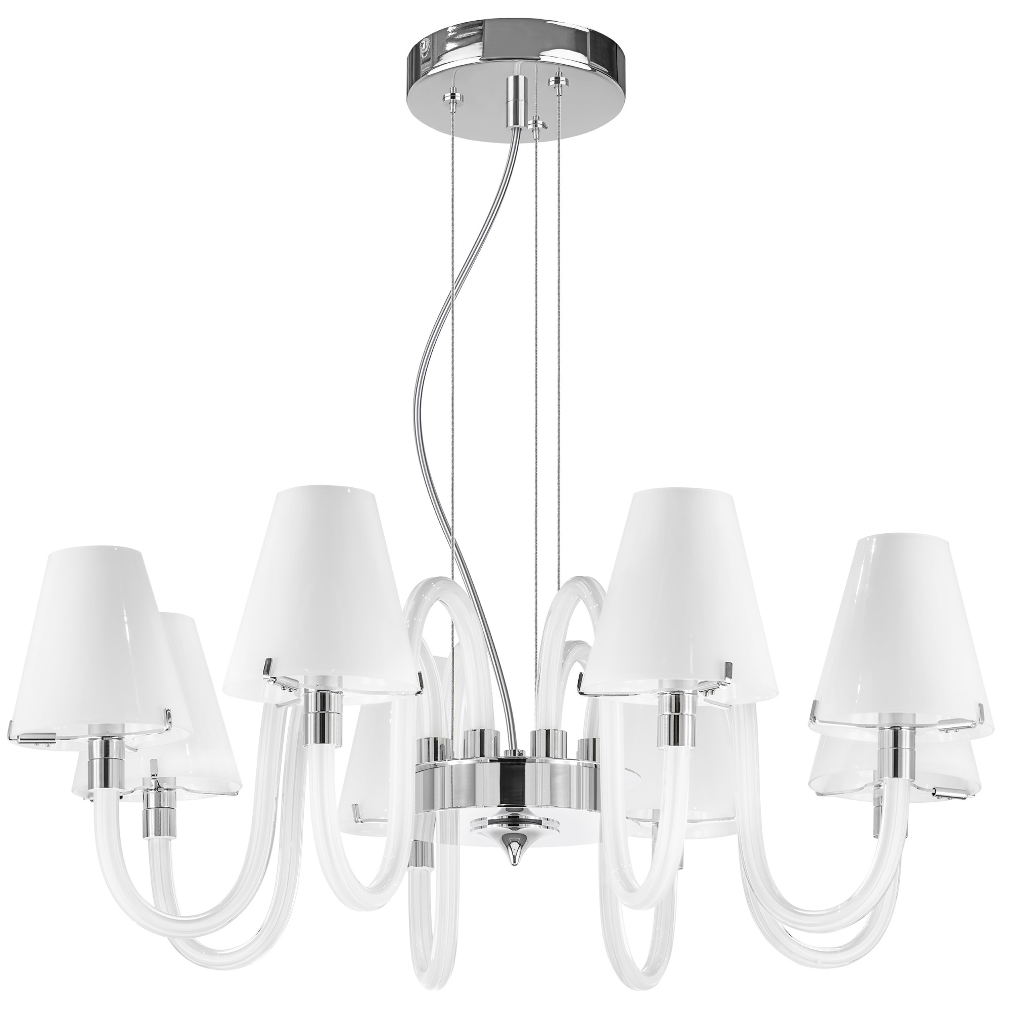 

Люстра подвесная Lightstar Bianco 760086, Белый, Bianco 760086