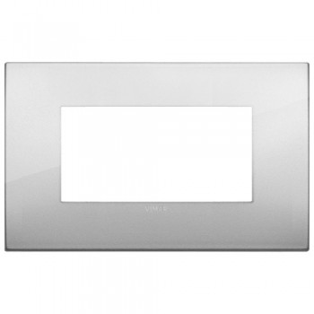 19654.03 Рамка Arke Classic Серебро 4 модуля Vimar фото