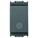 

16080 Кнопка 1p no 10a серая Vimar Idea, Idea Rondo 16080