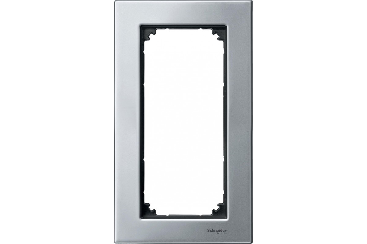 

MTN403860 Рамка M-Elegance Платина / Серебро 2-постовая Merten, M-Elegance MTN403860