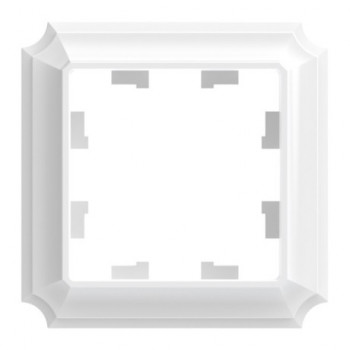 1-постовая рамка белый Systeme Electric (Schneider Electric) AtlasDesign Antique ATN100101 фото