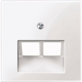 

MTN296119 Центр. плата для мех-мов RJ45х2, белый Merten, M-Smart MTN296119