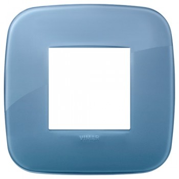 19672.64 Рамка Arke Round Ультрамарин 2 модуля Vimar фото