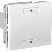 

MGU5.530.18 2-кноп. выключатель с индикатором led, белый Schneider Electric, Unica Хамелеон MGU5.530.18