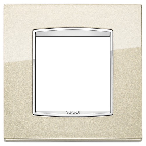 

20642.C07 Рамка Eikon Chrome Classica Шампань металлик 2 модуля Vimar, Eikon Chrome 20642.C07