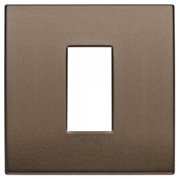 19641.17 Рамка Arke Classic темная бронза 1 модуль Vimar фото