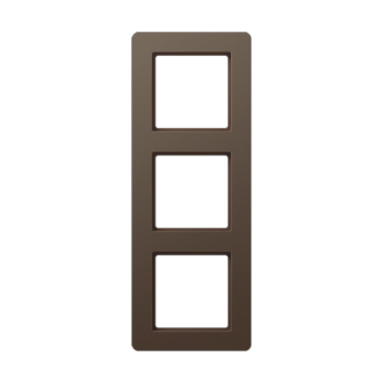 AF583BFMO Рамка A flow мокко 3-постовая Jung фото