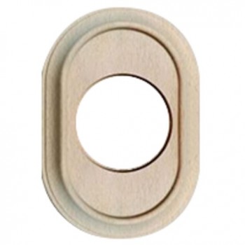 35801002 Рамка Venezia Oval Натуральное дерево 1-постовая Fontini фото