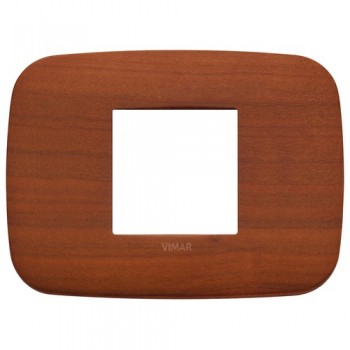 19682.52 Рамка Arke Round вишня 2 модуля Vimar фото