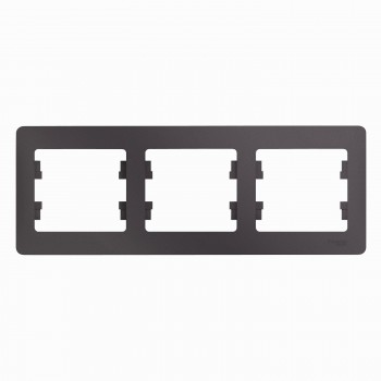 Рамка сиреневый туман 3-постовая Systeme Electric (Schneider Electric) Glossa GSL001403 фото