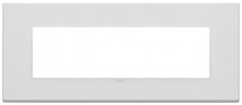 22657.01 Рамка Eikon EXE Белый матовый 7-модульная Vimar фото