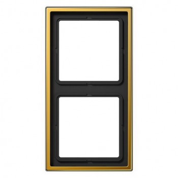 LS982GGO Рамка LS 990 Золото 2-постовая Jung фото