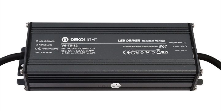 

Блок питания Deko-Light 872084, Серый, 872084