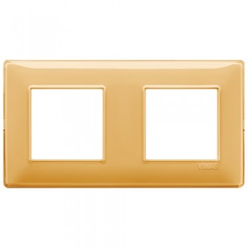 14643.43 Рамка Plana Янтарь 4 модуля Vimar фото