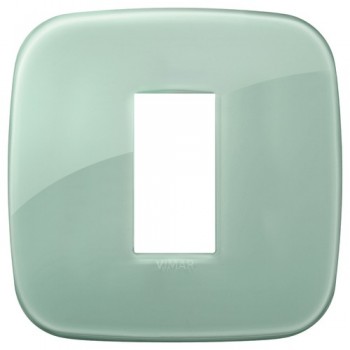 19671.65 Рамка Arke Round Шалфей 1 модуль Vimar фото