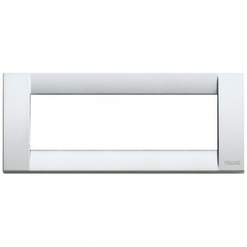 16736.21 Рамка Idea Classica Серебро 6 модулей Vimar фото