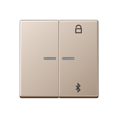 

A1751BTCH Таймер универсальный Bluetooth шампань Jung A серия, A flow A1751BTCH