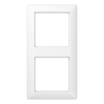 ABAS582WW Рамка Антибактериальная версия AS 500 Белый 2-постовая Jung фото