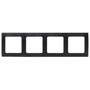 Рамка 4-ая Черный EKF Стокгольм EAM-G-303-30 фото