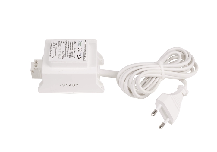 

Трансформатор Deko-Light 12VAC, 20 Вт, IP20 000097, Белый, ABN 000097