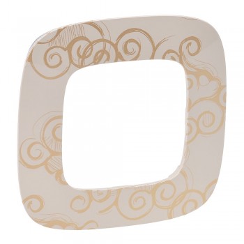 754351 Рамка Valena Allure Нарцисс золото 1-постовая Legrand фото